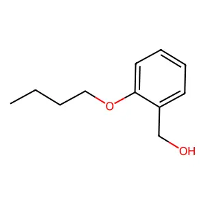 (2-butoxyphenyl)methanol structure