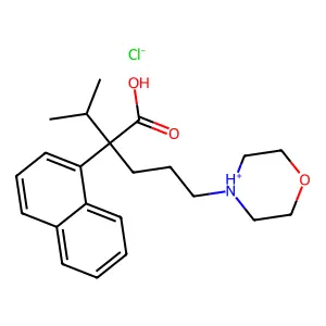 Compound C22H30ClNO3 structure