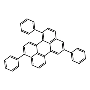 TRIBENZOPERYLENE structure