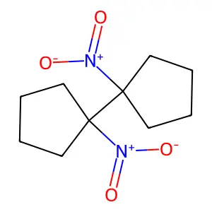 1,1'-DINITRODICYCLOPENTYL structure