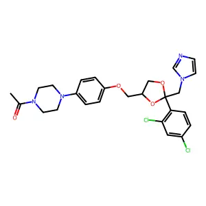 ketoconazole structure