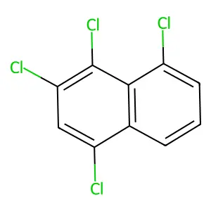 1,2,4,8-Tetrachloronaphthalene structure
