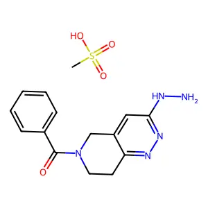 ENDRALAZINE MESYLATE structure