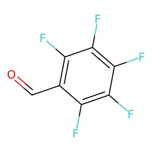 Pentafluorobenzaldehyde structure