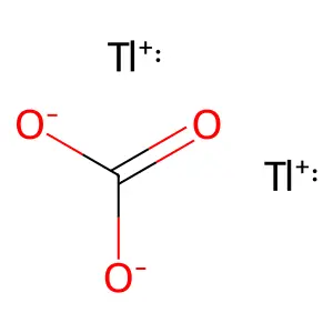 Thallium carbonate structure