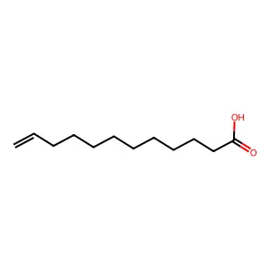 11-Dodecenoic acid structure