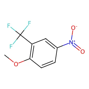 4-Nitro-2-(trifluoromethyl)anisole structure