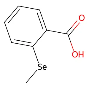 Methylseleno-2-benzoic acid structure