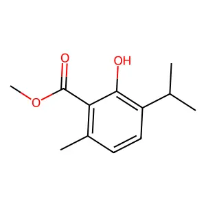 p-CYMENE-2-CARBOXYLIC ACID, 3-HYDROXY-, METHYL ESTER structure