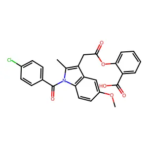 Compound C26H20ClNO6 structure