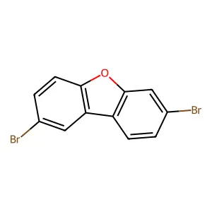 Compound C12H6Br2O structure