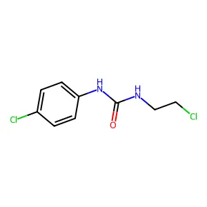 1-(2-chloroethyl)-3-(4-chlorophenyl)urea structure