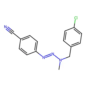 Compound C15H13ClN4 structure
