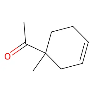 1-(1-methylcyclohex-3-en-1-yl)ethanone structure