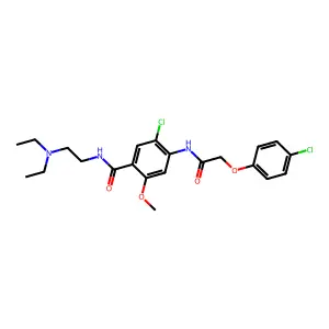 Cloxacepride structure