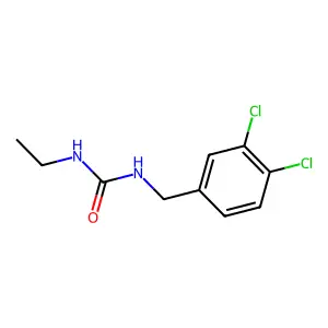 1-[(3,4-dichlorophenyl)methyl]-3-ethylurea structure
