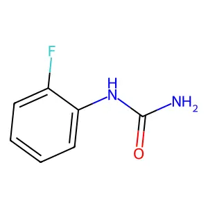 (2-Fluorophenyl)urea structure