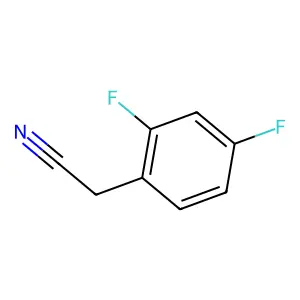 Compound C8H5F2N structure