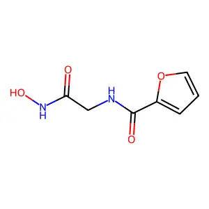 N-[2-(hydroxyamino)-2-oxoethyl]furan-2-carboxamide structure