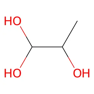 1,1,2-Propanetriol structure