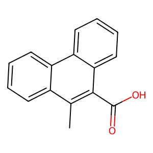 10-methylphenanthrene-9-carboxylic acid structure