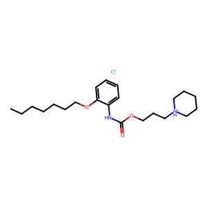 Compound C22H37ClN2O3 structure