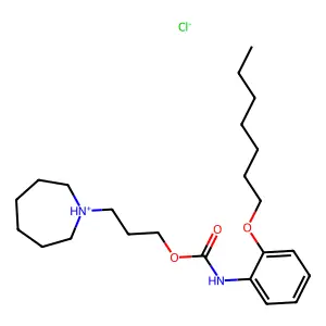 Compound C23H39ClN2O3 structure