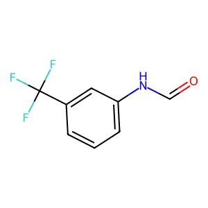 N-[3-(trifluoromethyl)phenyl]formamide structure
