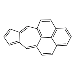 AZULENO(5,6,7-cd)PHENALENE structure