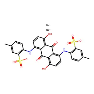 C.I. 63340 structure