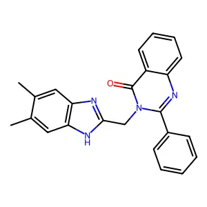 Compound C24H20N4O structure