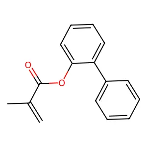 [1,1'-Biphenyl]-2-yl methacrylate structure