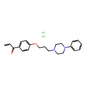 Compound C22H28Cl2N2O2 structure