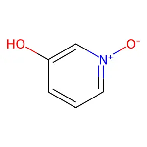 1-oxidopyridin-1-ium-3-ol structure