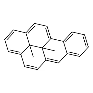 (12bS,12cS)-12b,12c-dimethylbenzo[a]pyrene structure