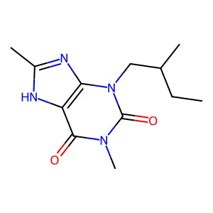 Compound C12H18N4O2 structure