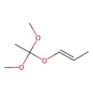 1-(1,1-dimethoxyethoxy)prop-1-ene structure
