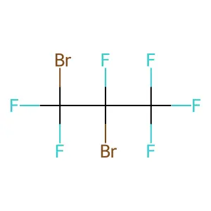 1,2-Dibromohexafluoropropane structure