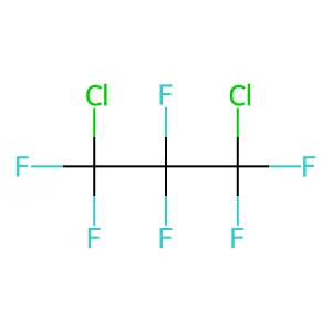 1,3-dichloro-1,1,2,2,3,3-hexafluoropropane structure