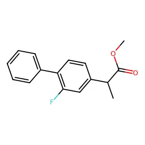 Flurbiprofen methyl ester structure
