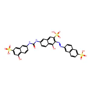Compound C31H22N4O12S3 structure