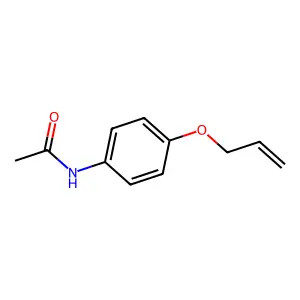 N-(4-prop-2-enoxyphenyl)acetamide structure
