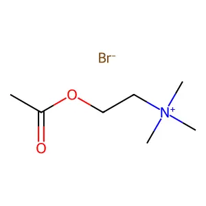 Acetylcholine bromide structure