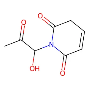 1-(1-hydroxy-2-oxopropyl)-3H-pyridine-2,6-dione structure