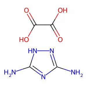 1,2,4-Triazolidine-3,5-diimine oxalate structure