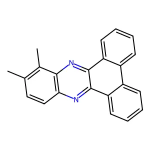 10,11-dimethyldibenzo[a,c]phenazine structure