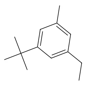 3-tert-Butyl-5-ethyltoluene structure
