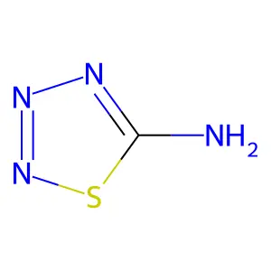 1,2,3,4-thiatriazol-5-amine structure