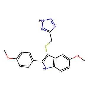 Compound C18H17N5O2S structure