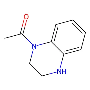 1-(3,4-dihydroquinoxalin-1(2h)-yl)ethanone structure